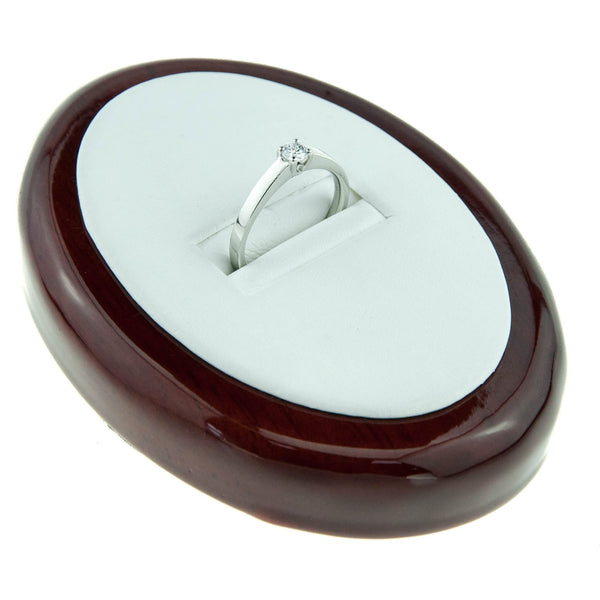 Ladies Platinum Diamond Engagement Ring - 0.27ct