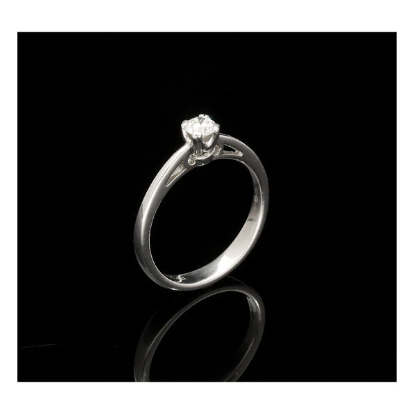 Platinum LEO Diamond Ring - 0.26ct