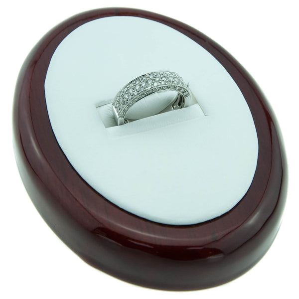 18ct White Gold 0.95ct Diamond Ring