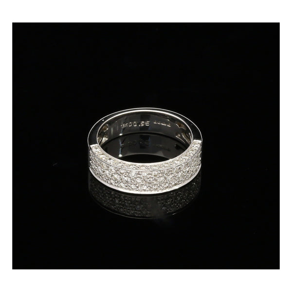 18ct White Gold 0.95ct Diamond Ring