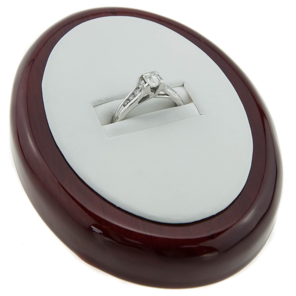 18ct White Gold Diamond Ring 1.03ct Total Diamond Weight