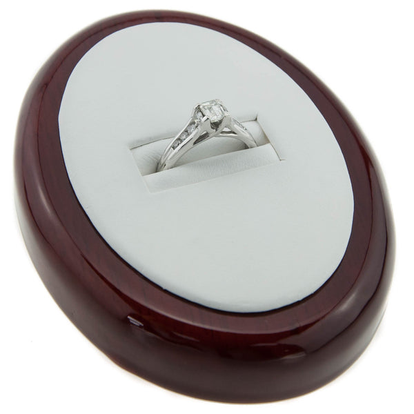 18ct White Gold Diamond Ring 1.03ct Total Diamond Weight