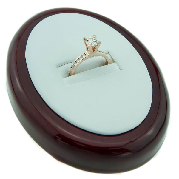 18ct Rose Gold 1.30ct Diamond Engagement Ring