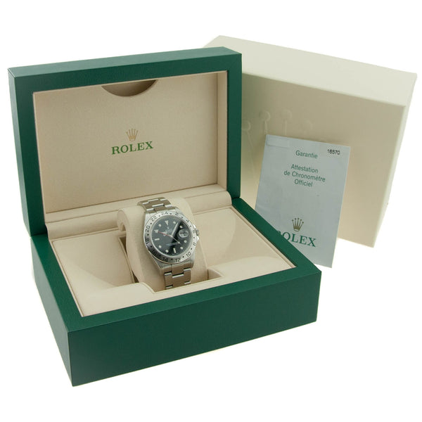 Explorer II 16570 - Gents Watch - Black Dial - 2003