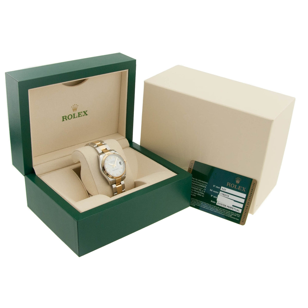 Datejust 178273 - Midsize Watch - Diamond Dial - 2008