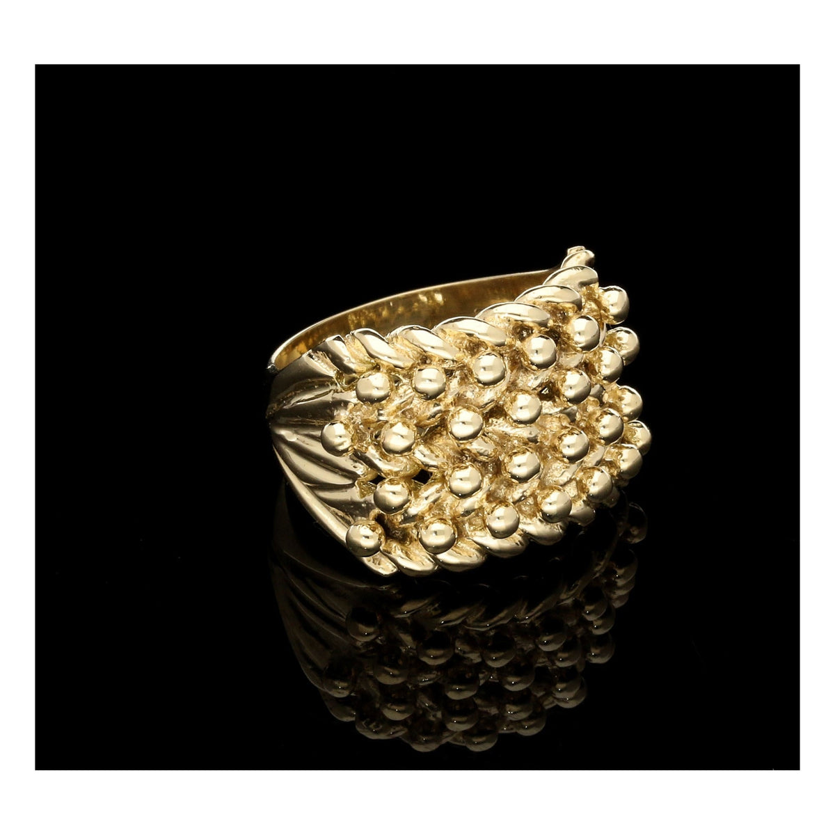 9ct Shot Ring - Mens - 14.00 grams