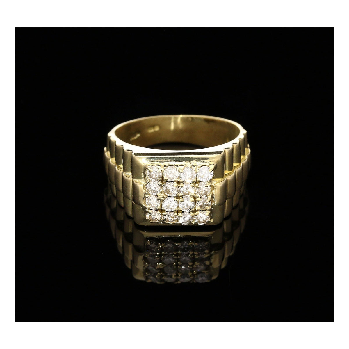 Gent's 14ct Gold 0.75ct Diamond Ring