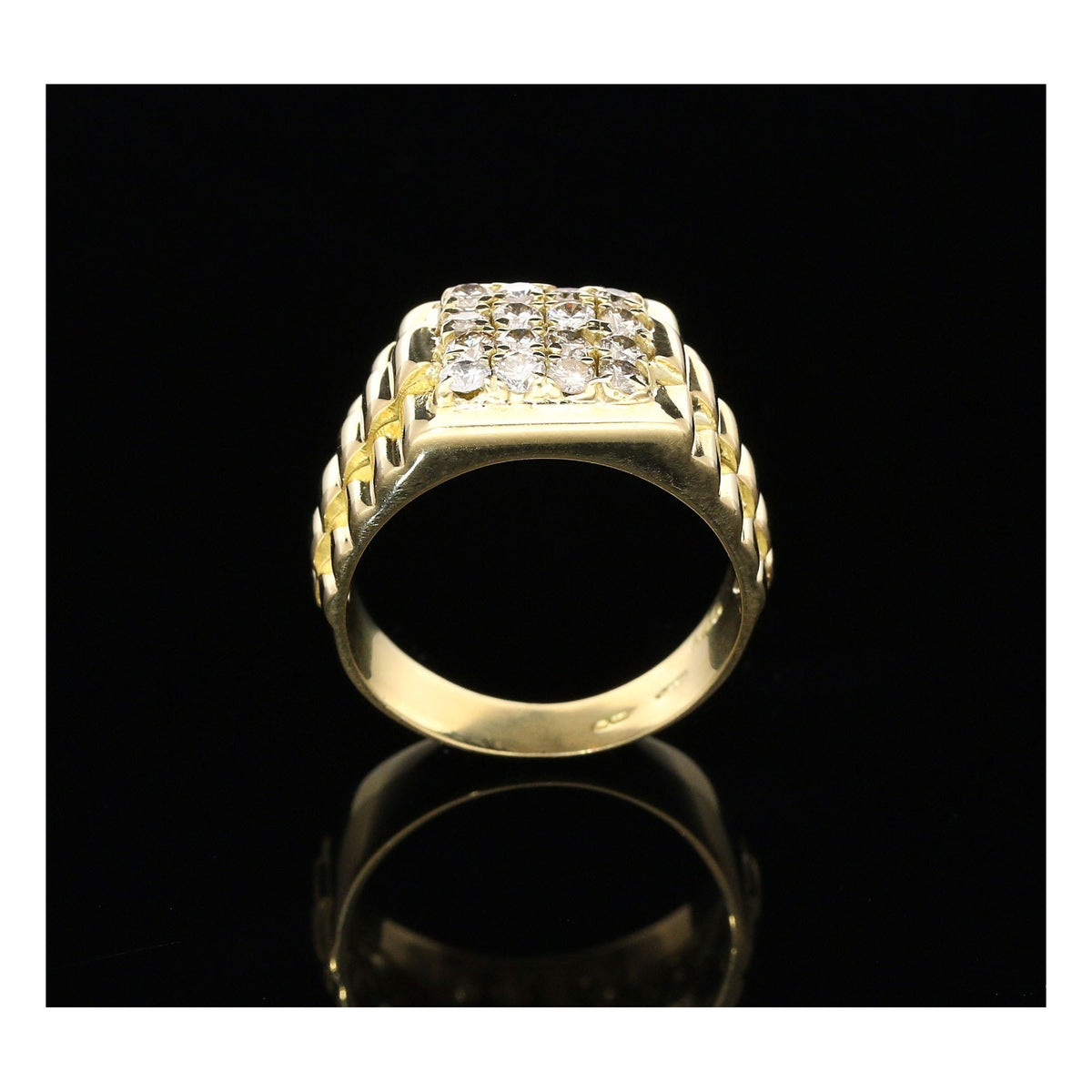 Gent's 14ct Gold 0.75ct Diamond Ring