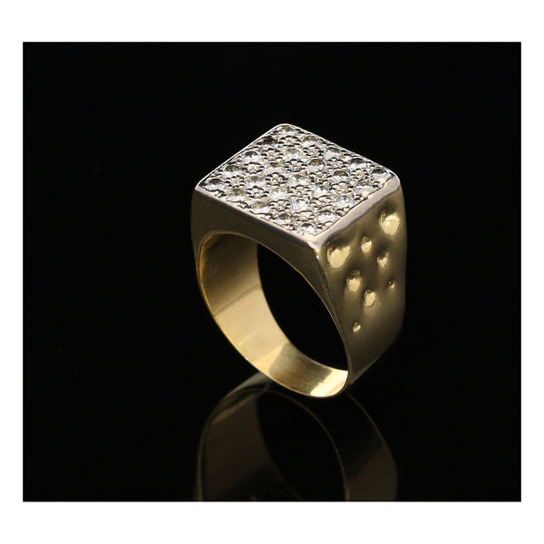 Gent's 18ct Gold 0.75ct Diamond Ring