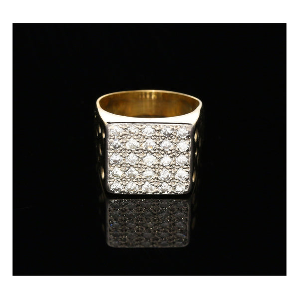 Gent's 18ct Gold 0.75ct Diamond Ring
