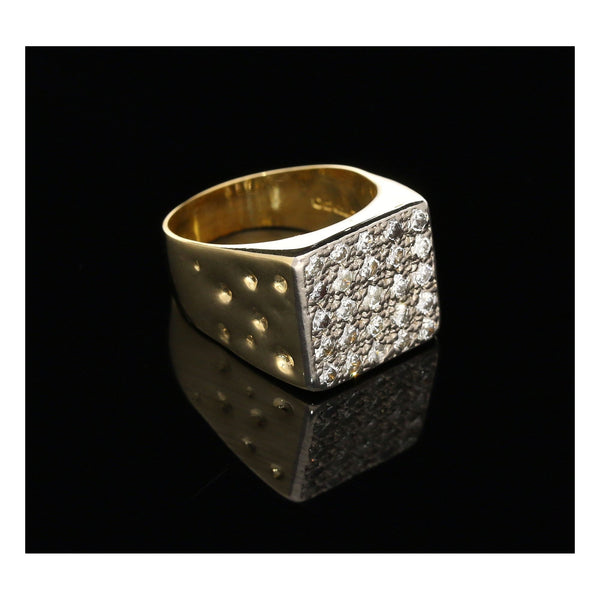 Gent's 18ct Gold 0.75ct Diamond Ring