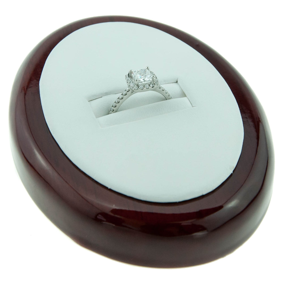 Platinum Princess Cut Engagement Ring - 1.34ct