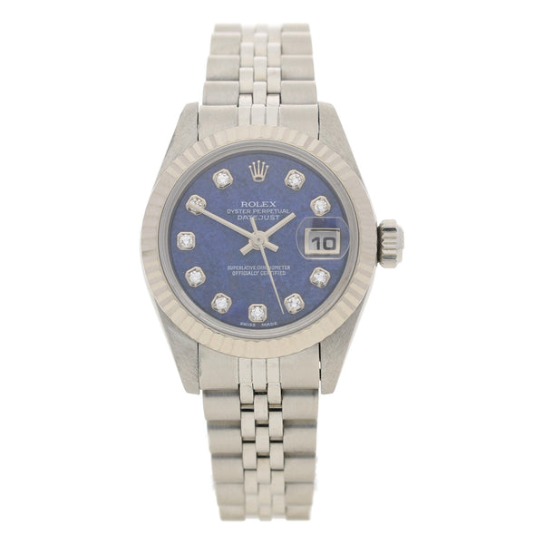 Datejust 79174 - Lady's Watch - Sodalite Diamond Dial - 2002