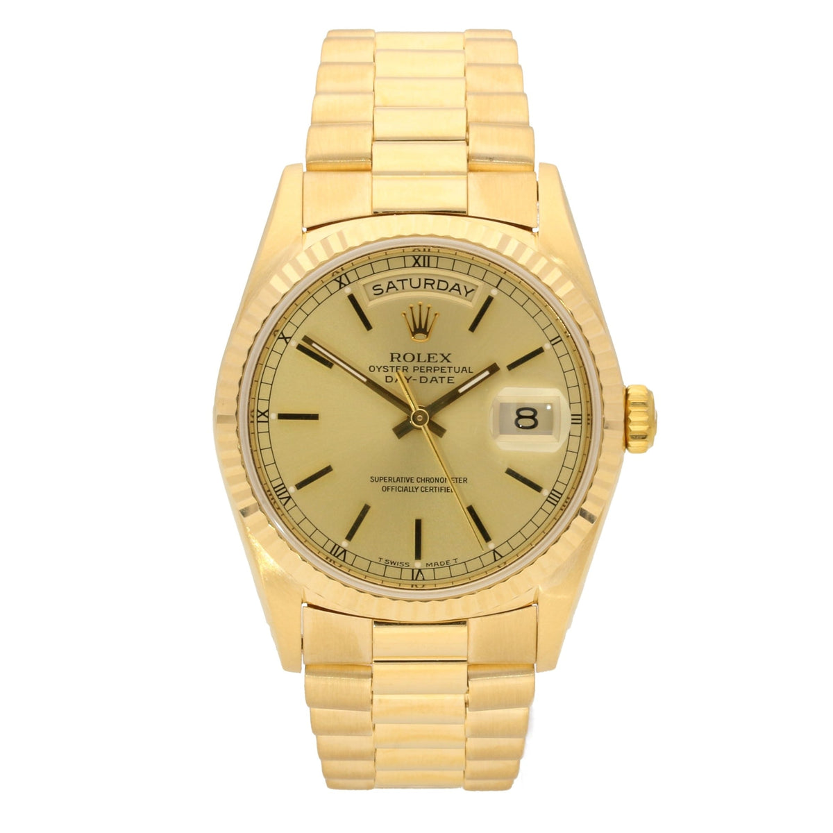 Day-Date 18238 - Gents Watch - Champagne Dial - 1990