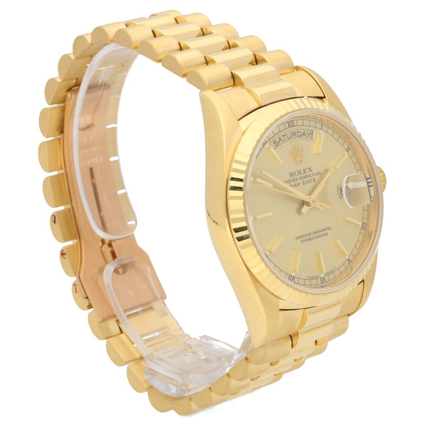 Day-Date 18238 - Gents Watch - Champagne Dial - 1990