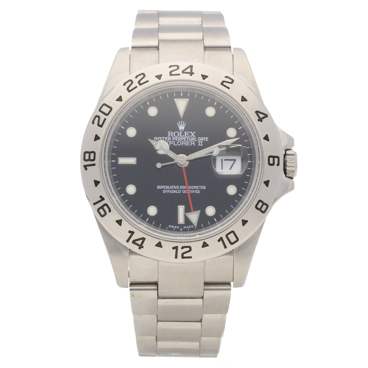 Explorer II 16570 - Gents Watch - Black Dial - 2003