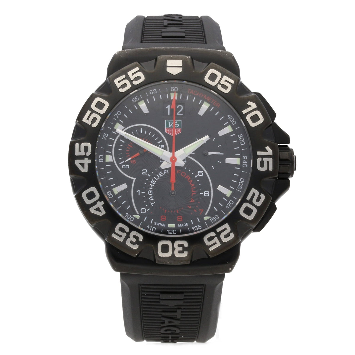 F1 CAH1012 - Gents Watch - Rubber Strap - 2010