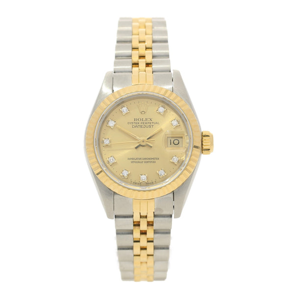Datejust 69173 - Ladies Watch - Diamond Dial - 1990