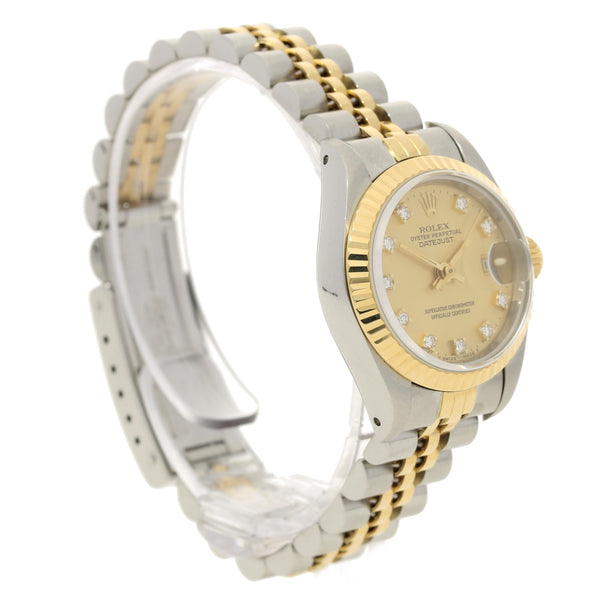 Datejust 69173 - Ladies Watch - Diamond Dial - 1990