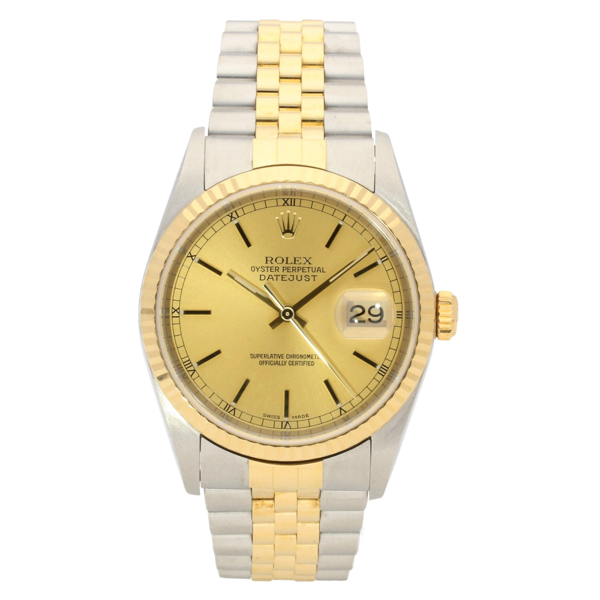 Datejust 16233 – Gents Watch – Champagne Dial - 2003