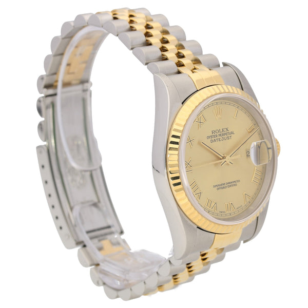 Datejust 16233 - Gents Watch - Champagne Dial - 1999