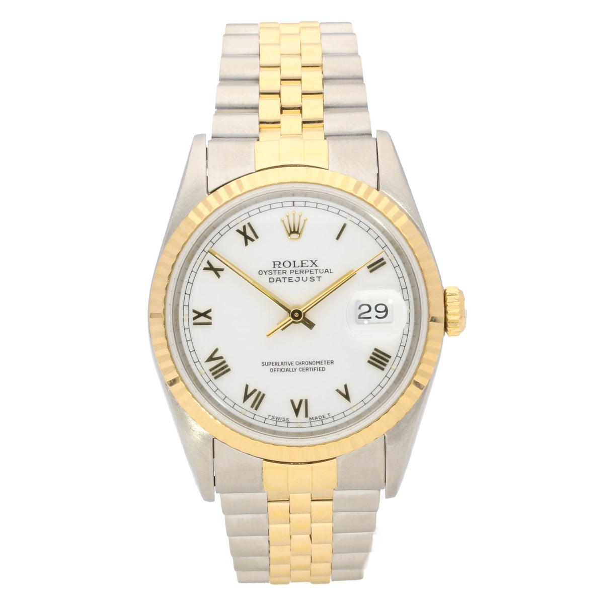 Datejust 16233 – Gents Watch – White Dial - 1993