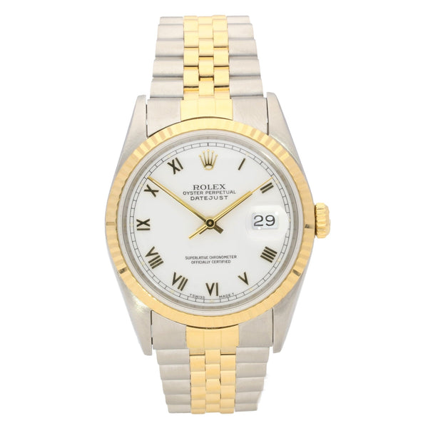 Datejust 16233 – Gents Watch – White Dial - 1993