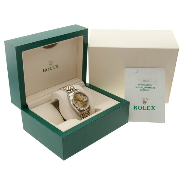 Datejust 16233 – Gents Watch – Champagne Dial - 1995
