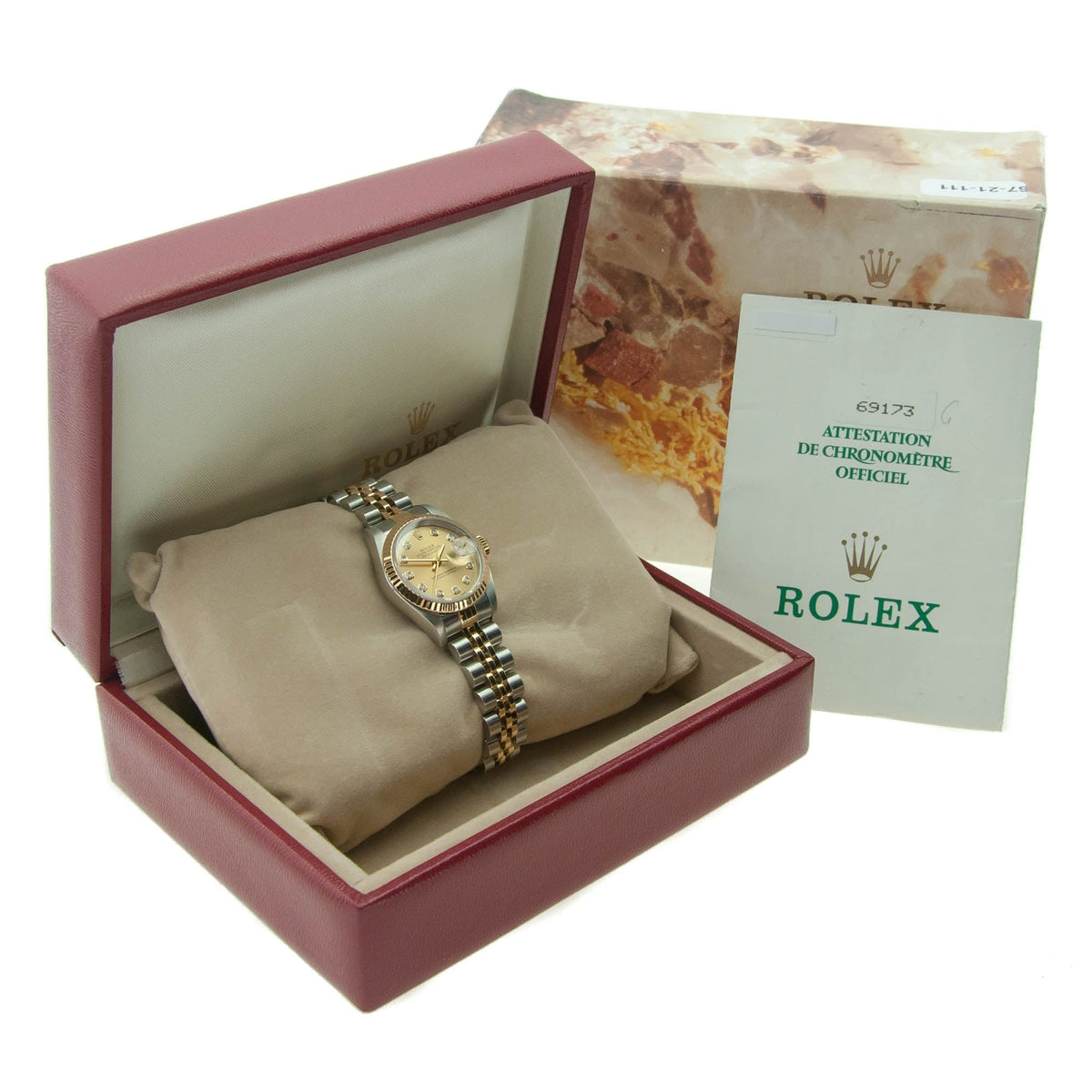 Datejust 69173 - Ladies Watch - Diamond Dial - 1996