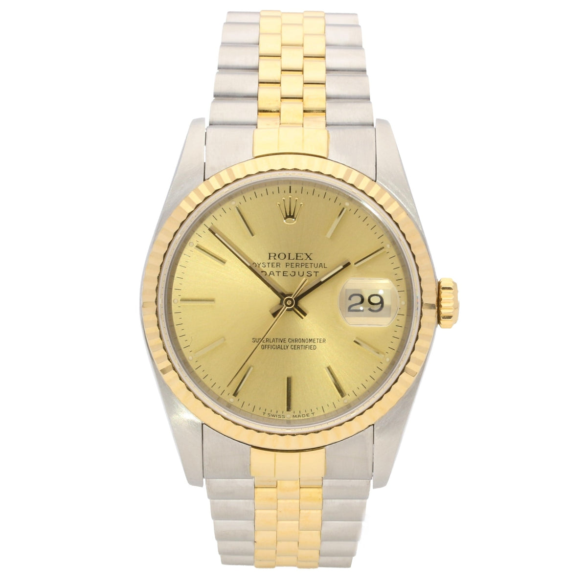 Datejust 16233 – Gents Watch – Champagne Dial - 1991