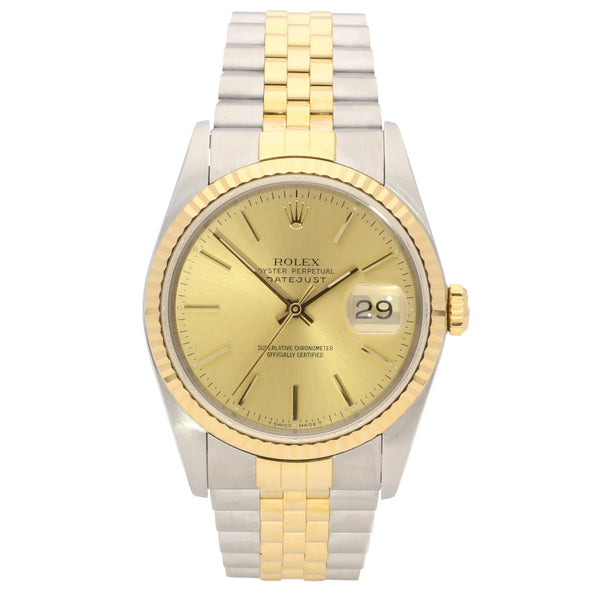 Datejust 16233 – Gents Watch – Champagne Dial - 1991