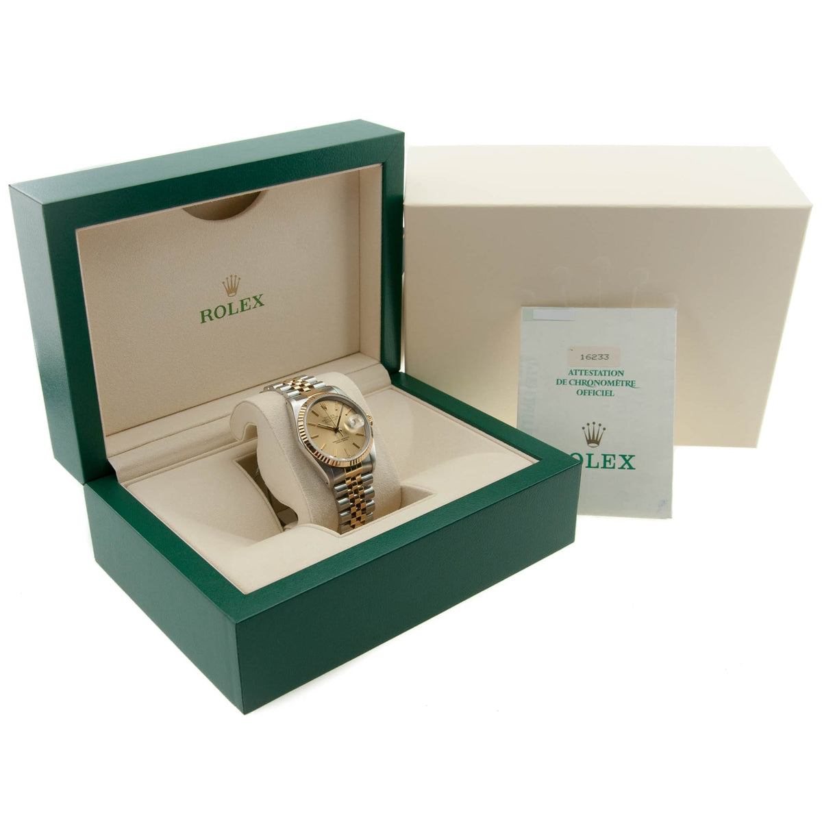 Datejust 16233 - Gents Watch - Champagne Dial - 1991