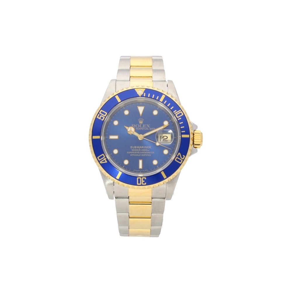 Submariner 16613 - Gents Watch - Blue Dial - 1995
