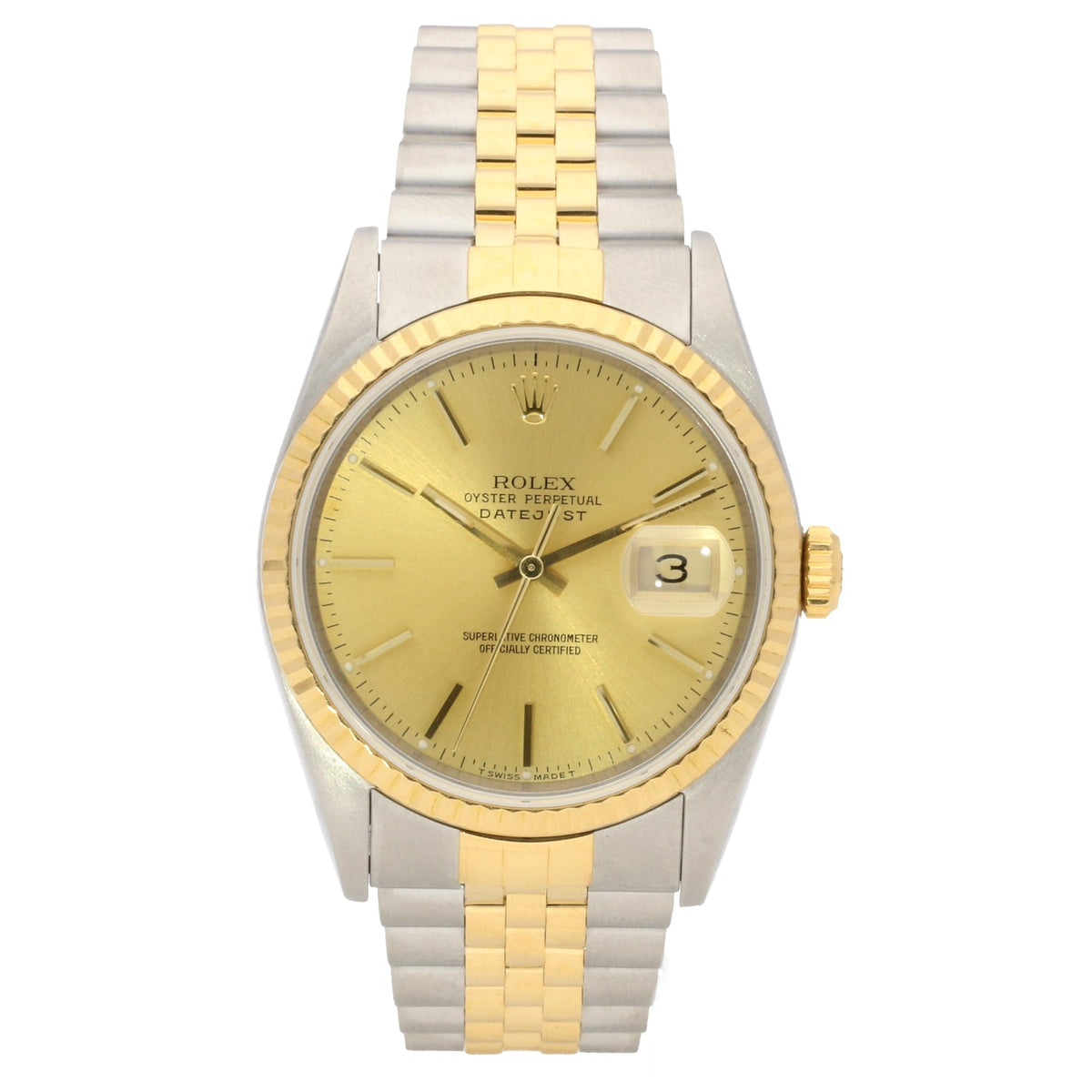 Datejust 16233 - Gents Watch - Champagne Dial -1992