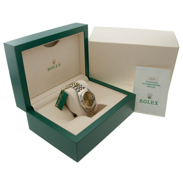 Datejust 16233 - Gents Watch - Champagne Dial -1992