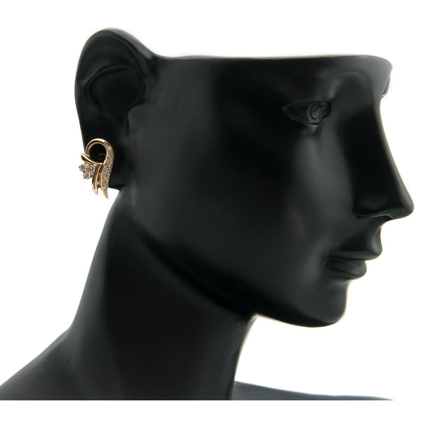 18ct Yellow Gold Diamond Spray Earrings - 0.42ct