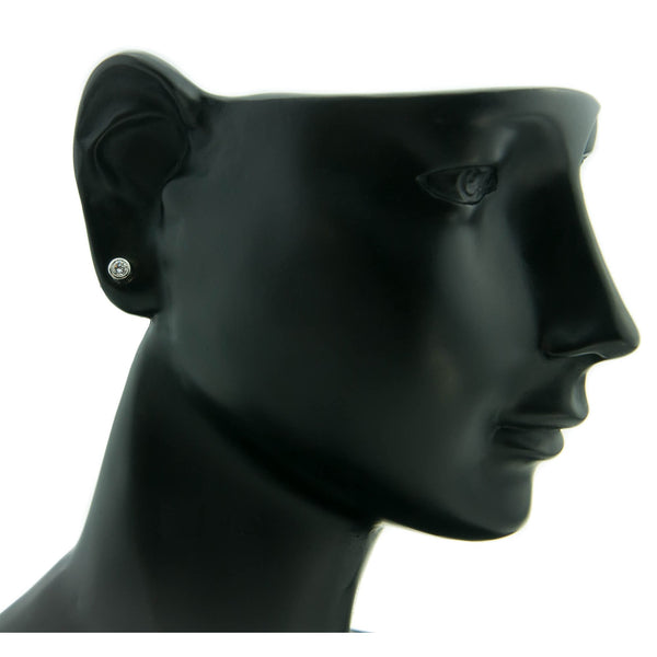 Platinum Diamond Stud Earrings 0.20ct