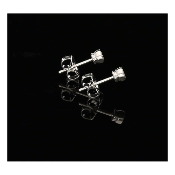 Platinum Diamond Stud Earrings 0.20ct