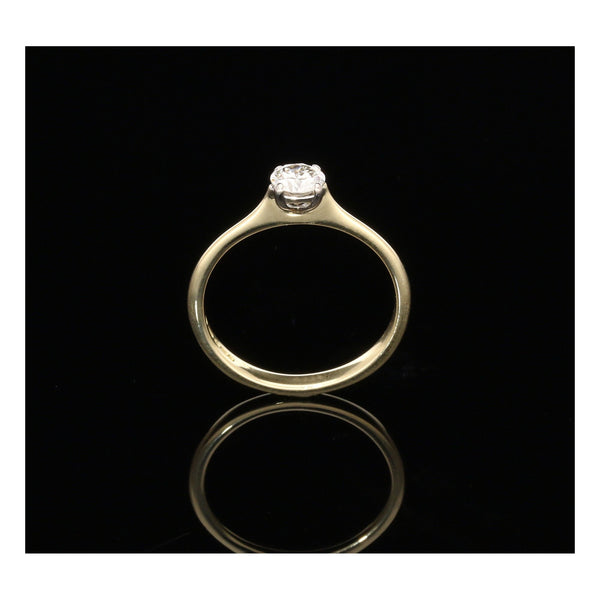18ct Yellow Gold Engagement Ring - 0.41ct