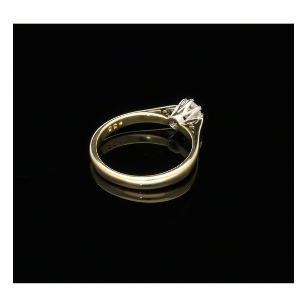 18ct Yellow Gold Engagement Ring - 0.33ct