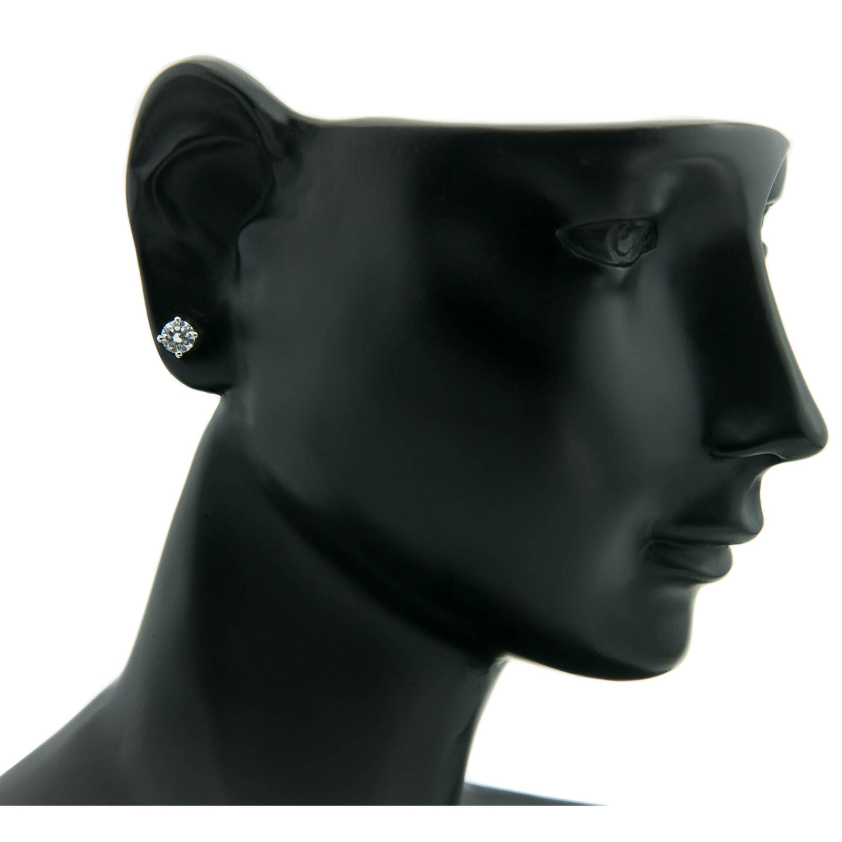 18ct White Gold Diamond Studs - 0.80ct - VS2 - G/H