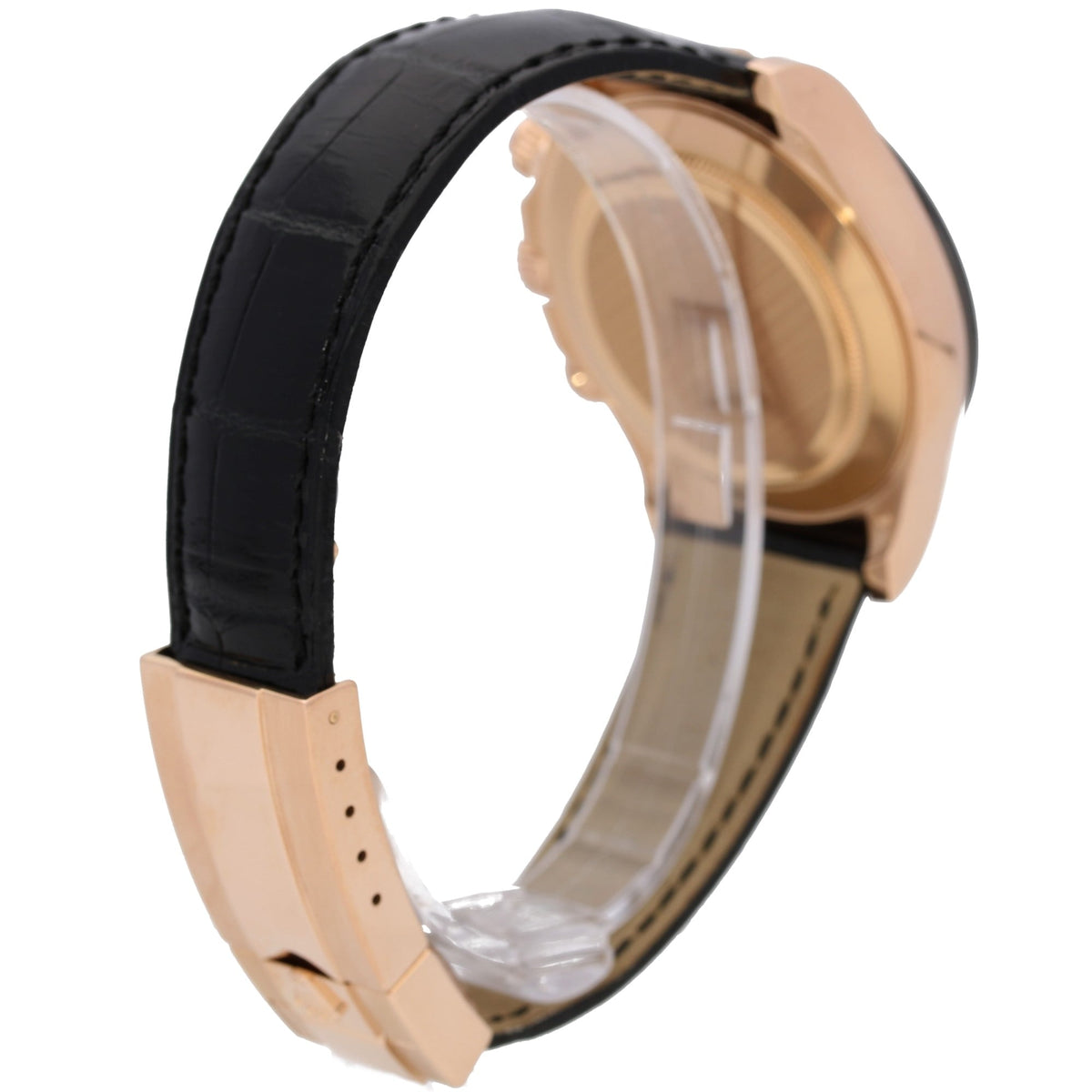 Daytona 116515LN - Gents Rose Gold Watch - Leather Strap - 2016