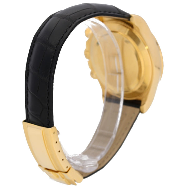 Daytona 116518 - Gents Gold Watch - Leather Strap - 2010