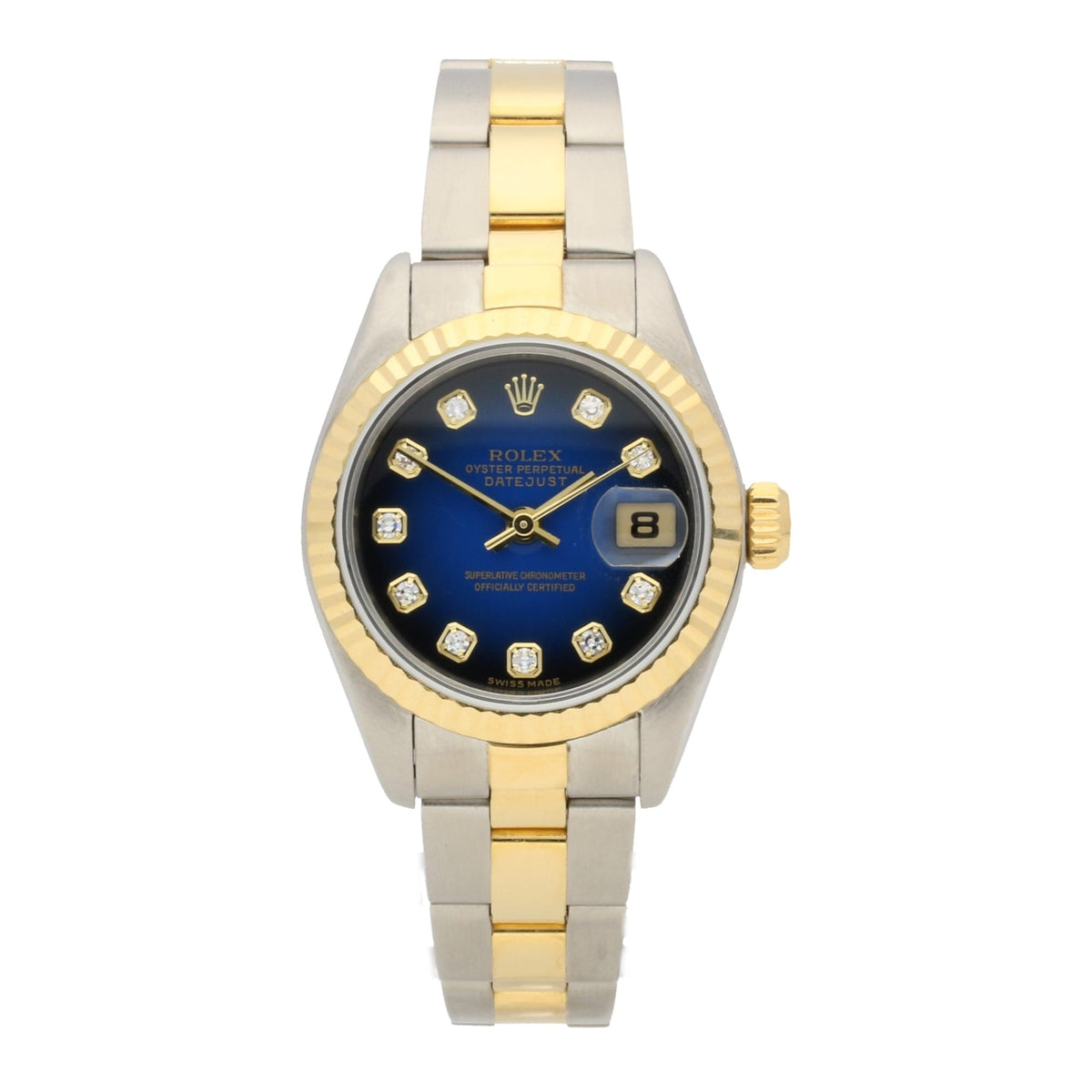 Datejust 79173 - Lady's Watch - Blue Diamond Dial - 2003