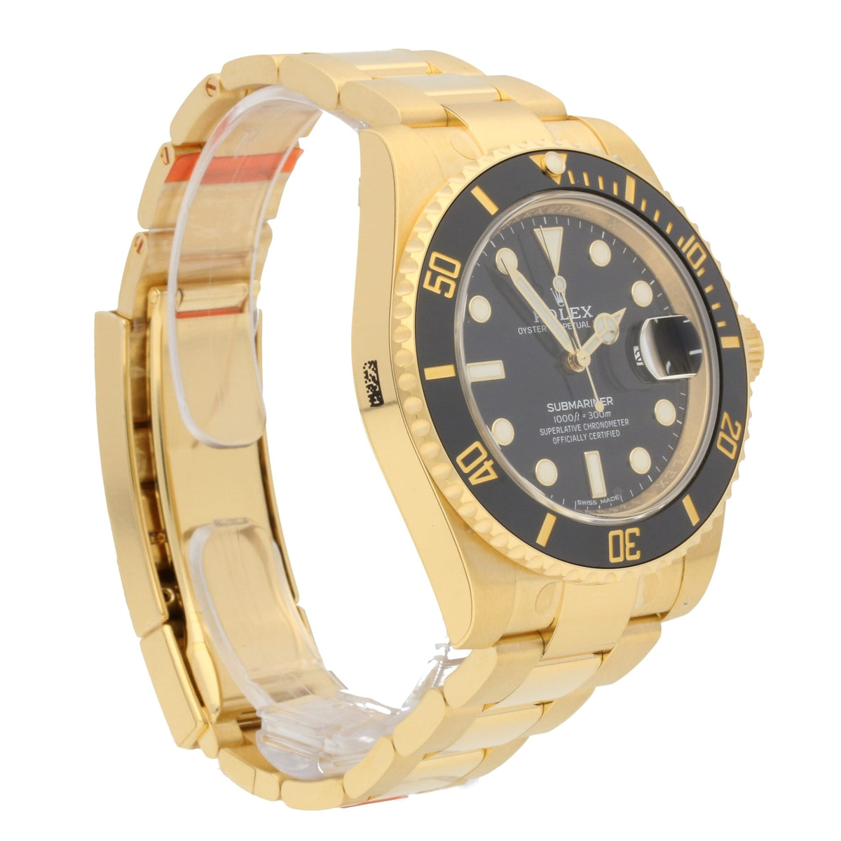 Submariner 116618LN - Gents 18ct Gold Watch - Unworn 2017