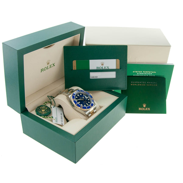 Submariner 116613LB - Blue - 2017 Unworn