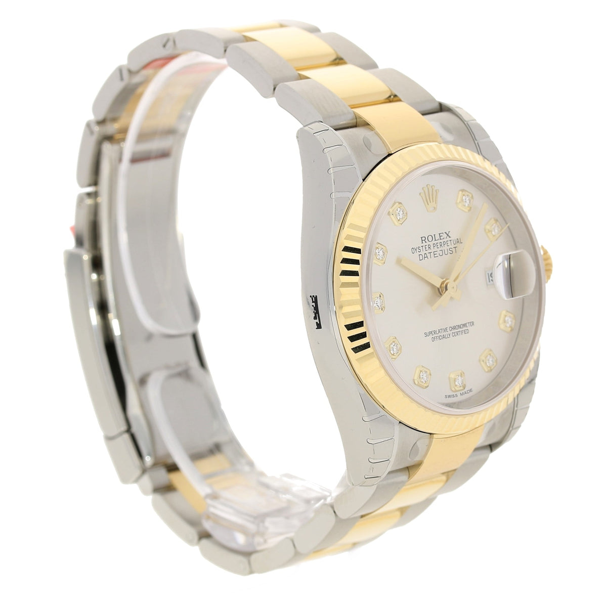 Datejust 116233 - Silver Diamond Dial - Unworn