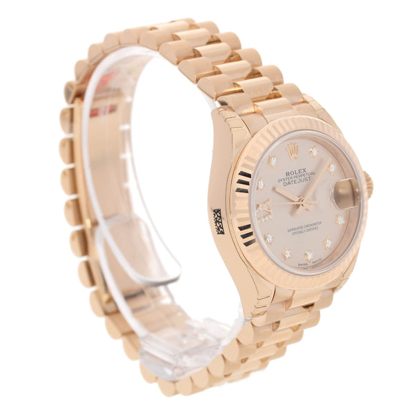 Datejust 279175 - 18ct Everose Gold - Star Diamond Hour Markers