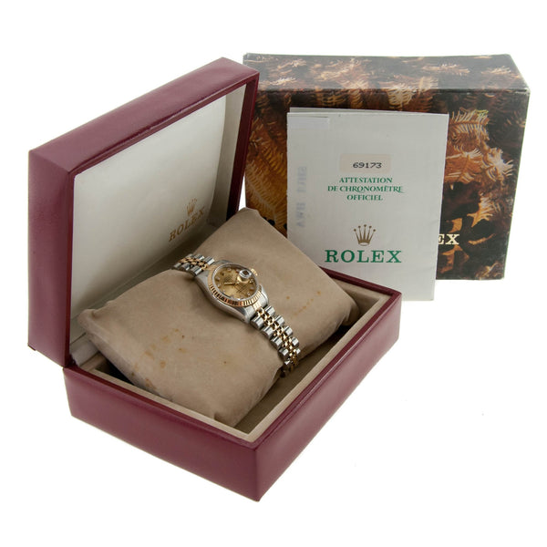 Datejust 69173 - Champagne Diamond Dial - 1987