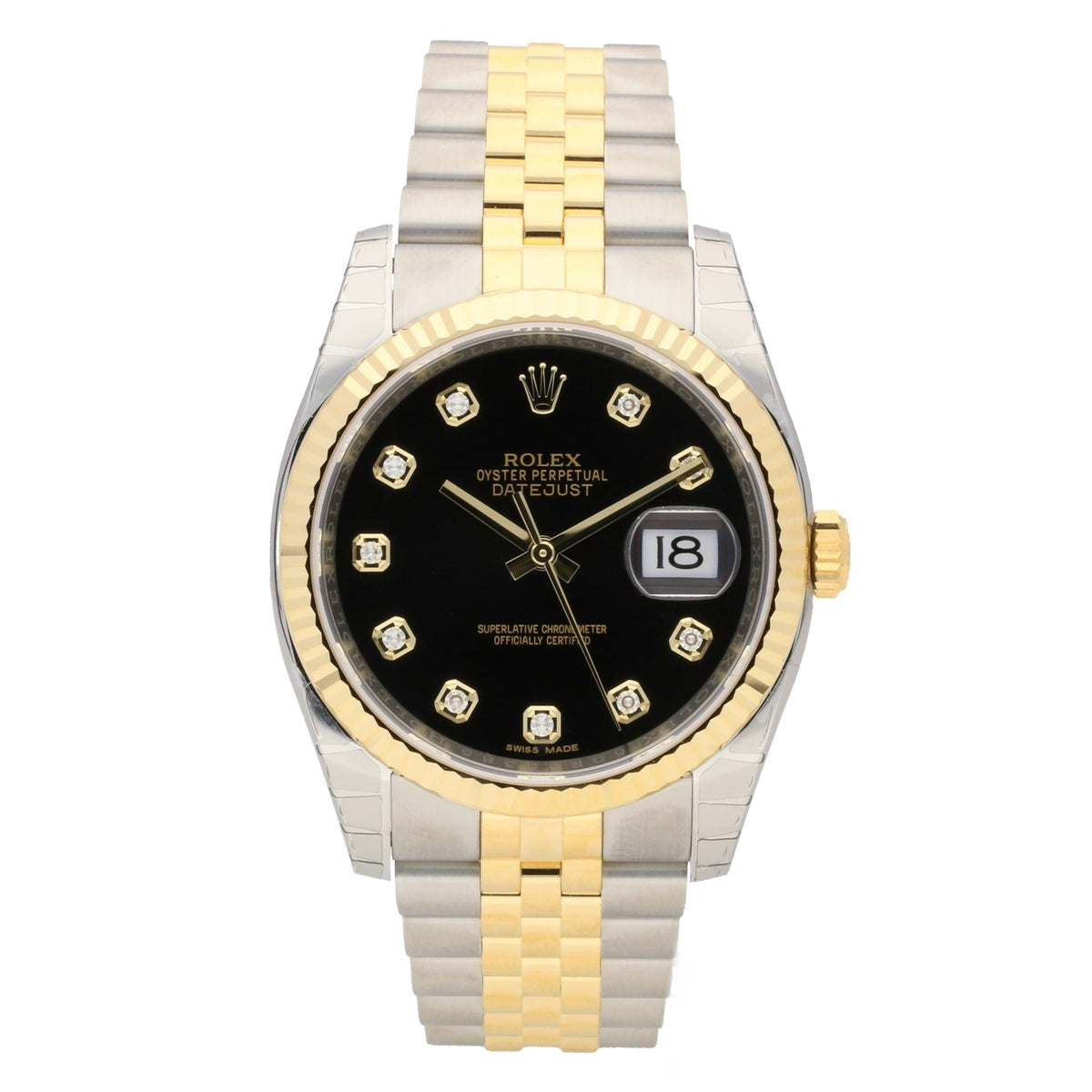 Datejust 116233 - Black Diamond Dial - 2017 Unworn
